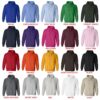 hoodie color chart - Unus Annus Shop