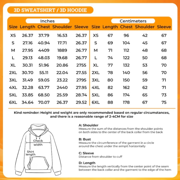 3D Sweatshirt 3D Hoodie - Unus Annus Shop