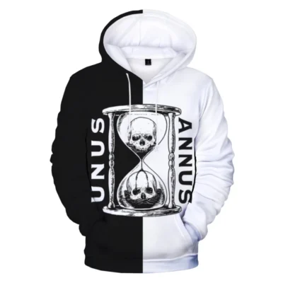 Unus Annus Countdown Minimalist 3D Hoodie