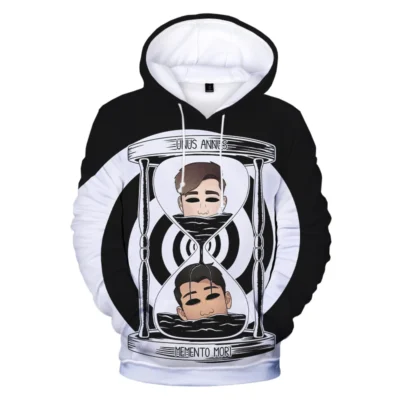 Markiplier Memento Mori Shadow 3D Hoodie