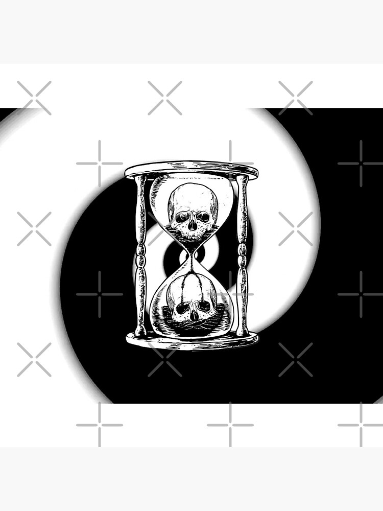 Unus Annus Hourglass Throw Pillow - Image 2