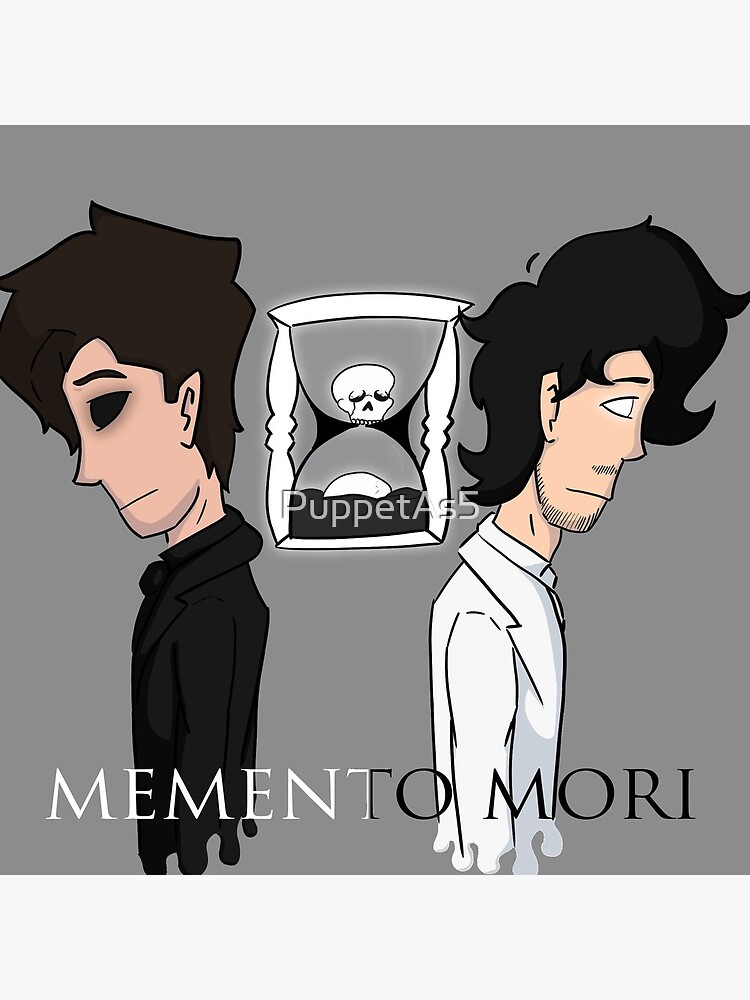 Memento Mori Shower Curtain - Image 2