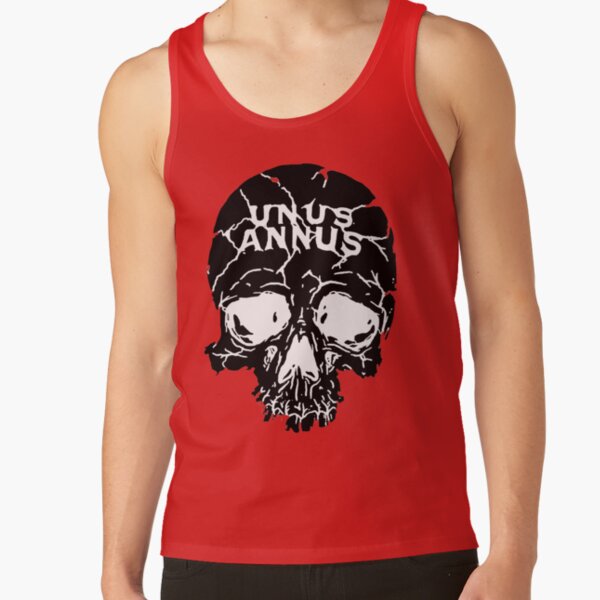 Unus Annus Skull Black Tank Top - Image 4