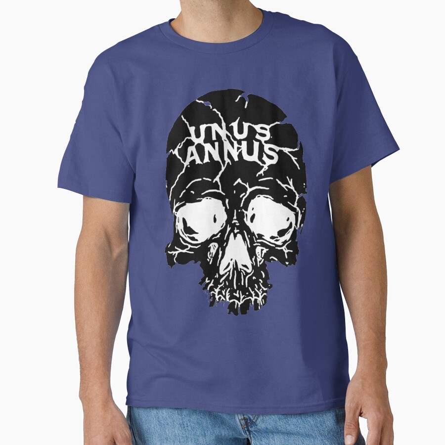 Unus Annus Skull Black T-shirt - Image 4