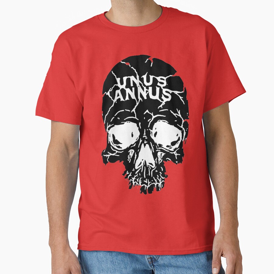 Unus Annus Skull Black T-shirt - Image 5