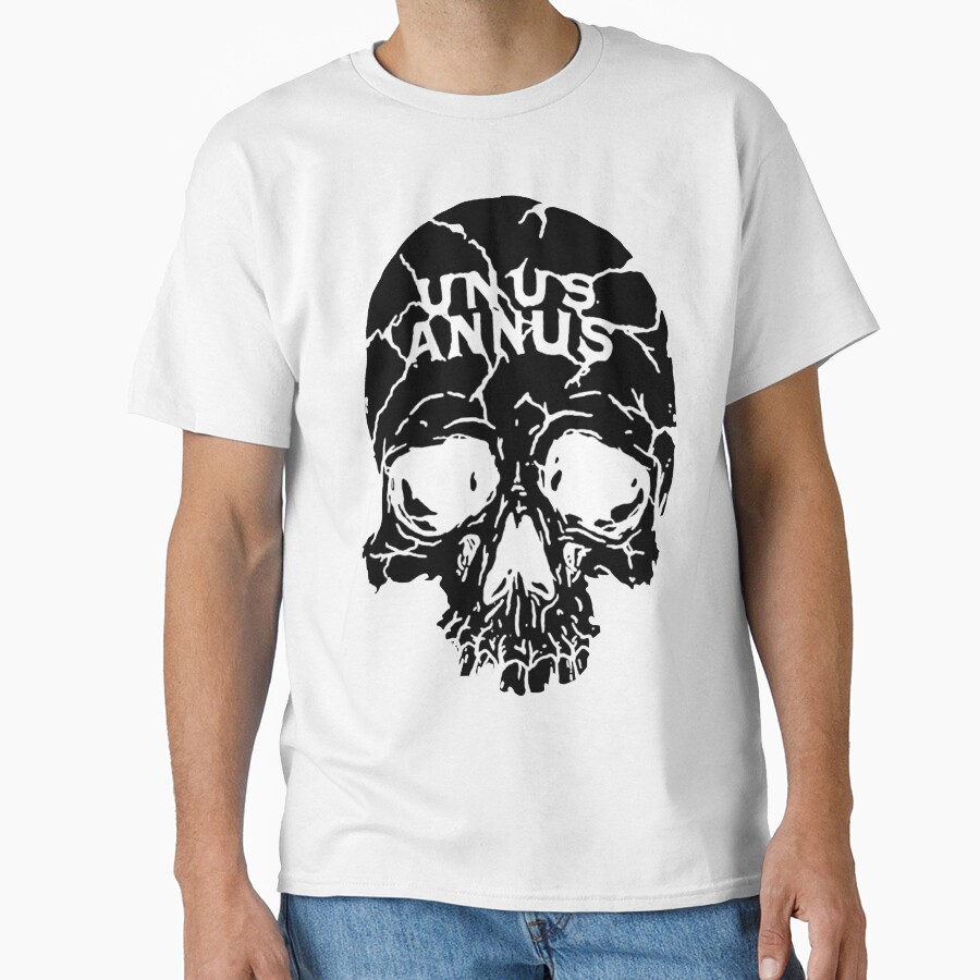 Unus Annus Skull Black T-shirt