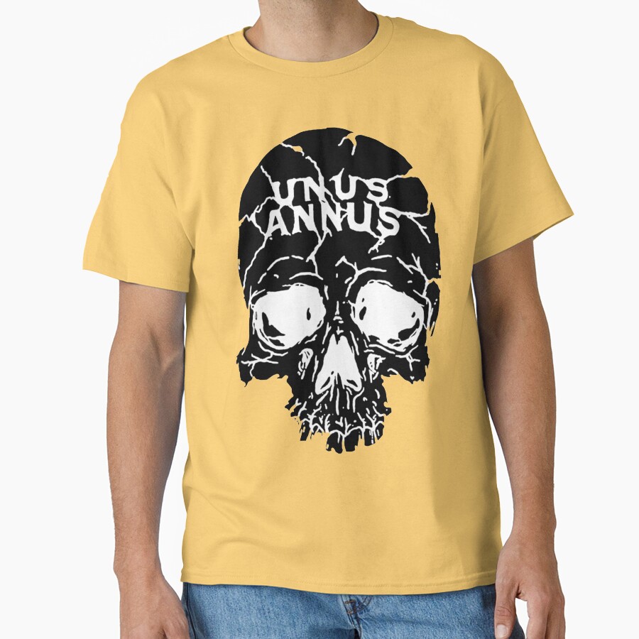 Unus Annus Skull Black T-shirt - Image 6