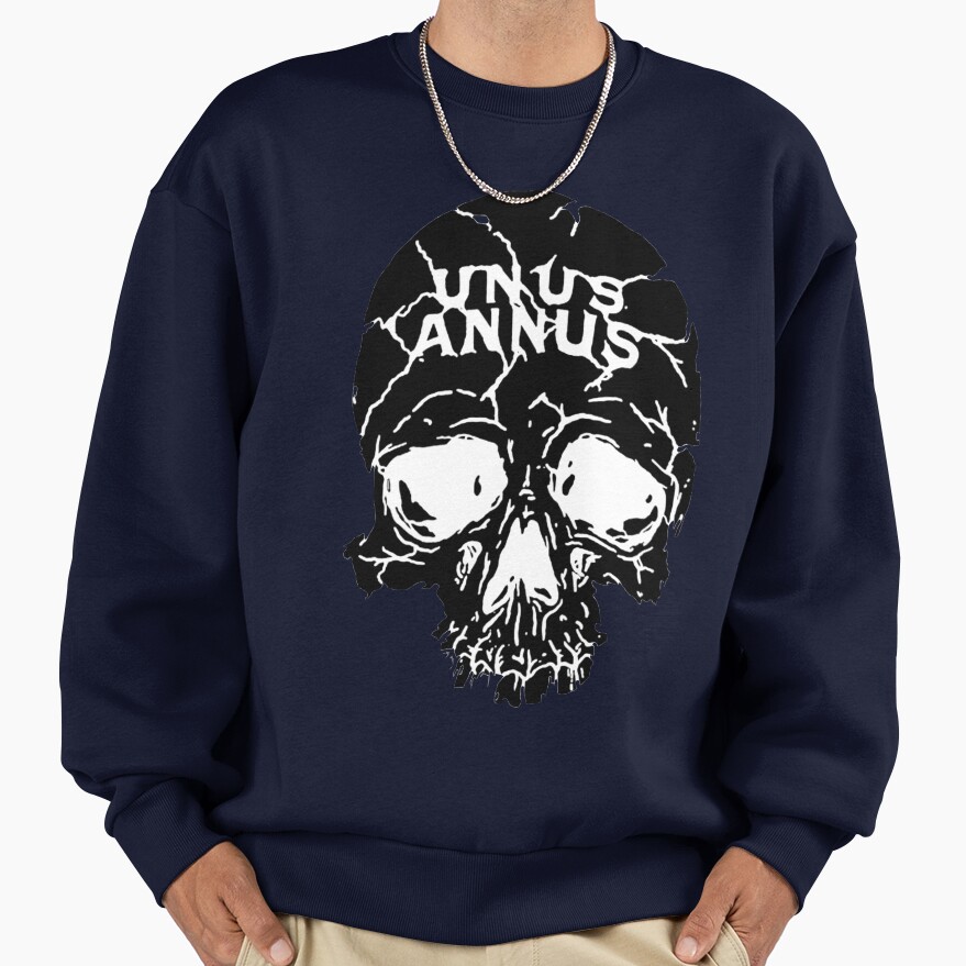 Unus Annus Skull Black Sweatshirt - Image 5