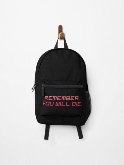 Remember You Will Die Backpack