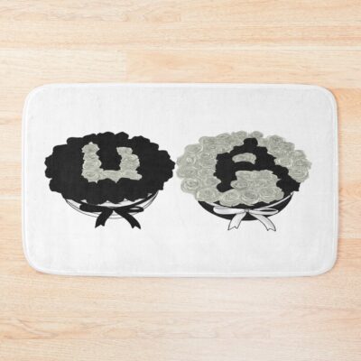 Unus Annus Roses Bath Mat