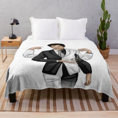 Interaptus Unus Annus Fusion Throw Blanket