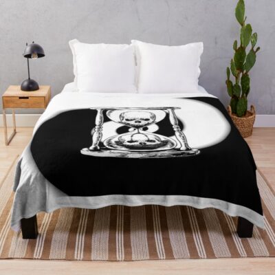 Unus Annus Hourglass Throw Blanket