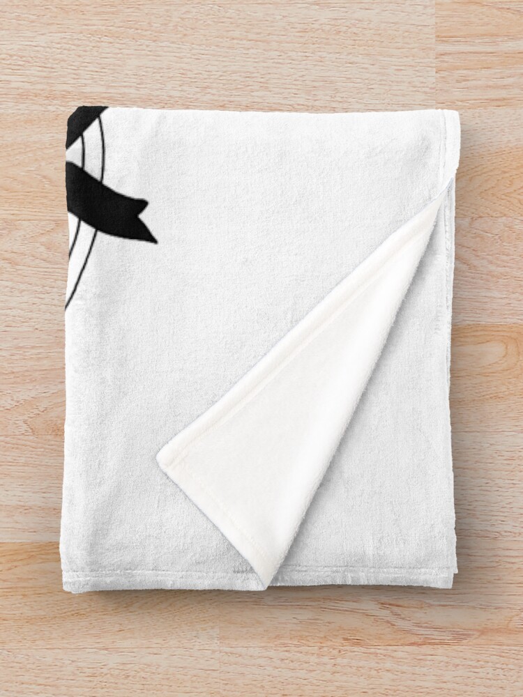 Unus Annus Roses Throw Blanket - Image 2