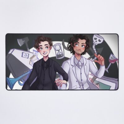 Unus Annus Ethan Nestor Clock Mouse Pad