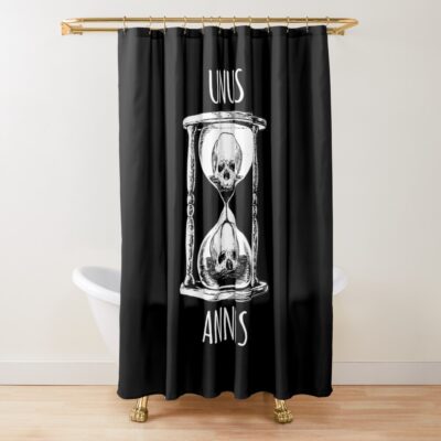 Annus Hourglass Shower Curtain