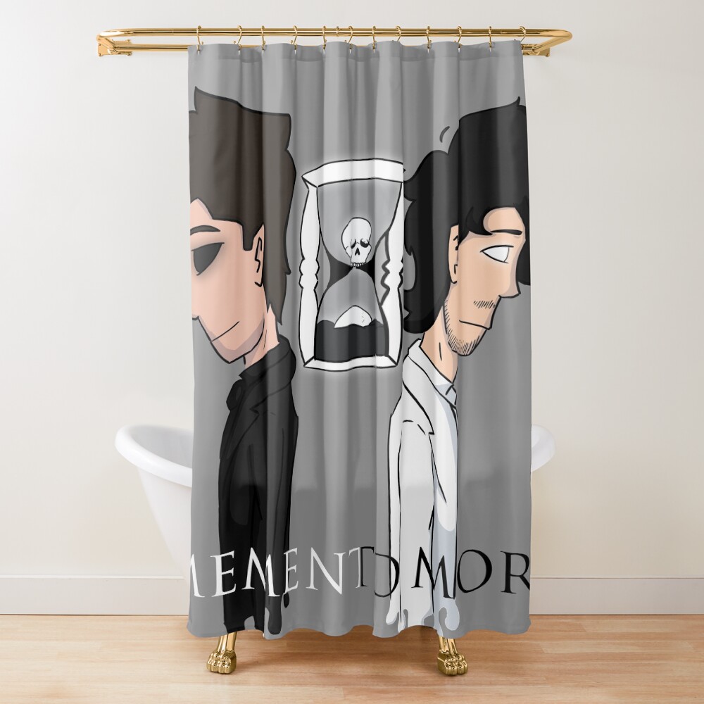 Memento Mori Shower Curtain