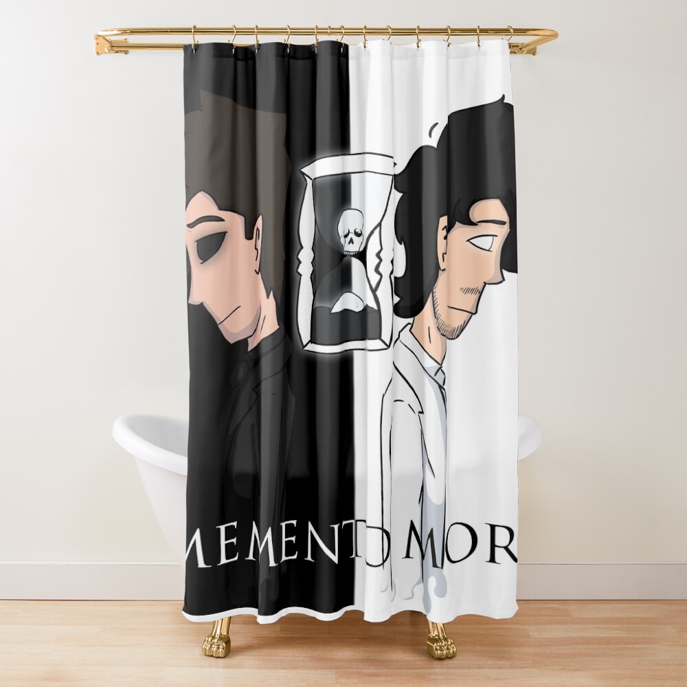 Memento Mori Shower Curtain