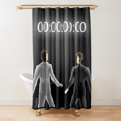 Unus Annus Running Vintage Shower Curtain