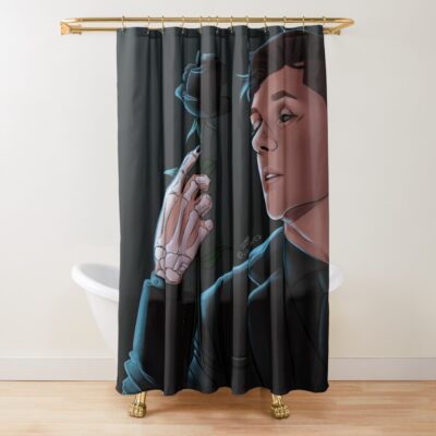Unus Death Shower Curtain