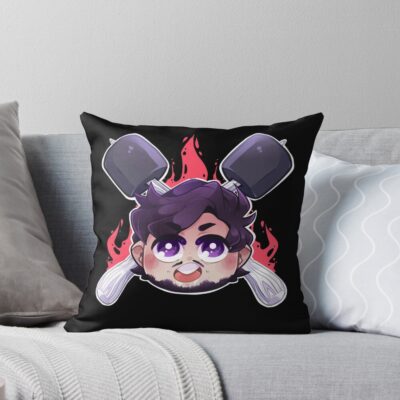 Camp Annus Throw Pillow