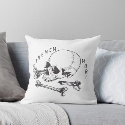 Memento Mori Throw Pillow