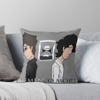 Memento Mori Throw Pillow