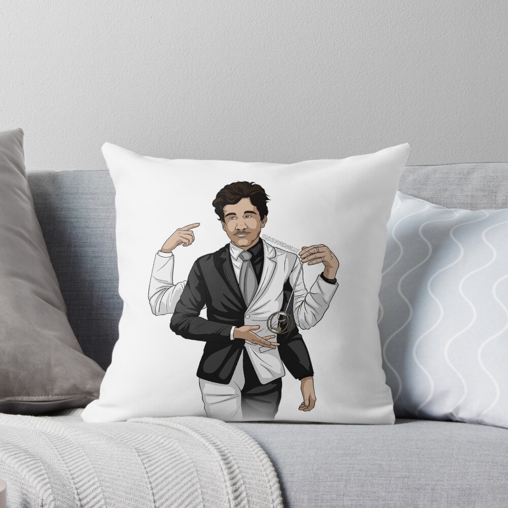 Interaptus Unus Annus Fusion Throw Pillow